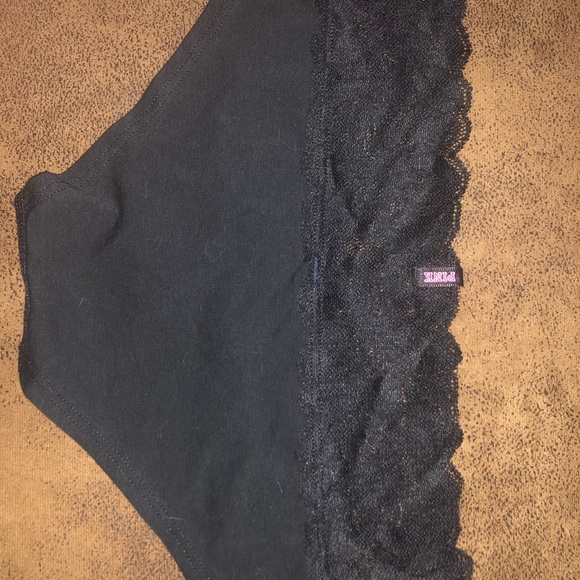 PINK Cotton & Lace Hipster XS NEW-never worn - Picture 7 of 7